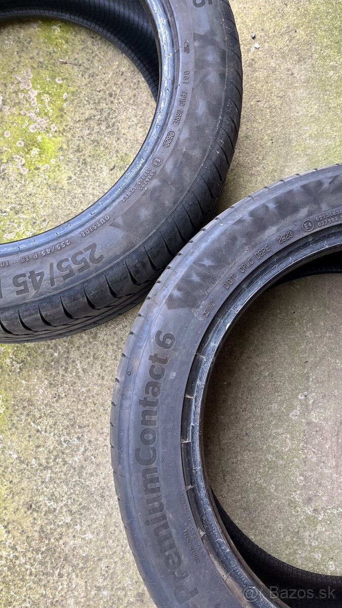 2ks letné 255/45 r18 Continental - 4