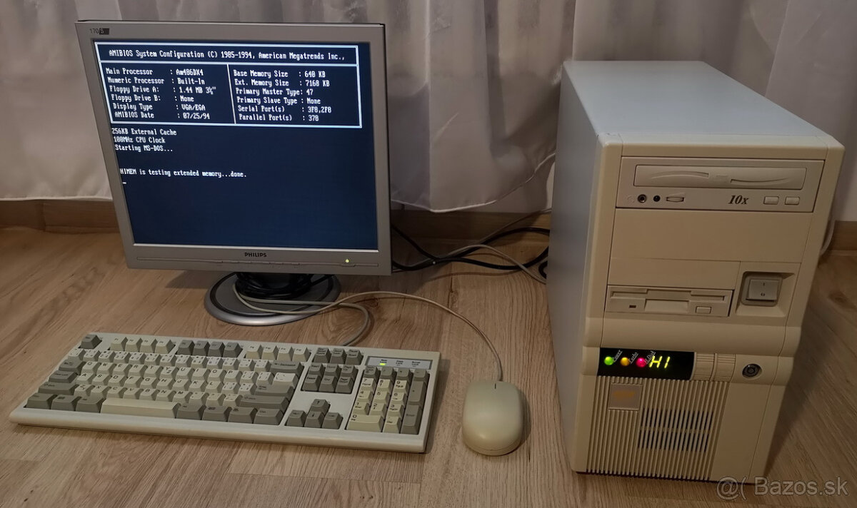 Predám Retro PC 486 DX4 100MHz (35) - 4
