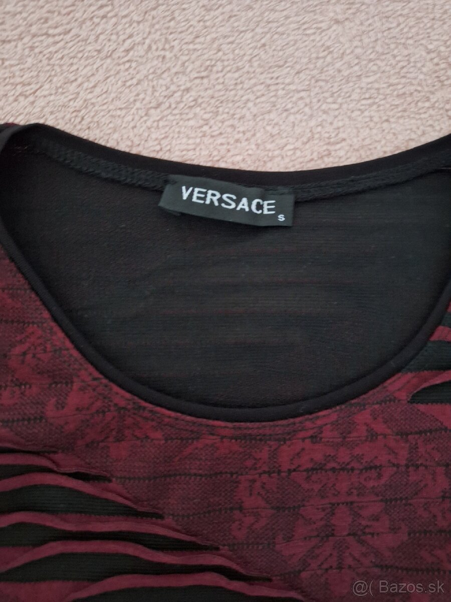 VERSACE pánske tielko červené - 4