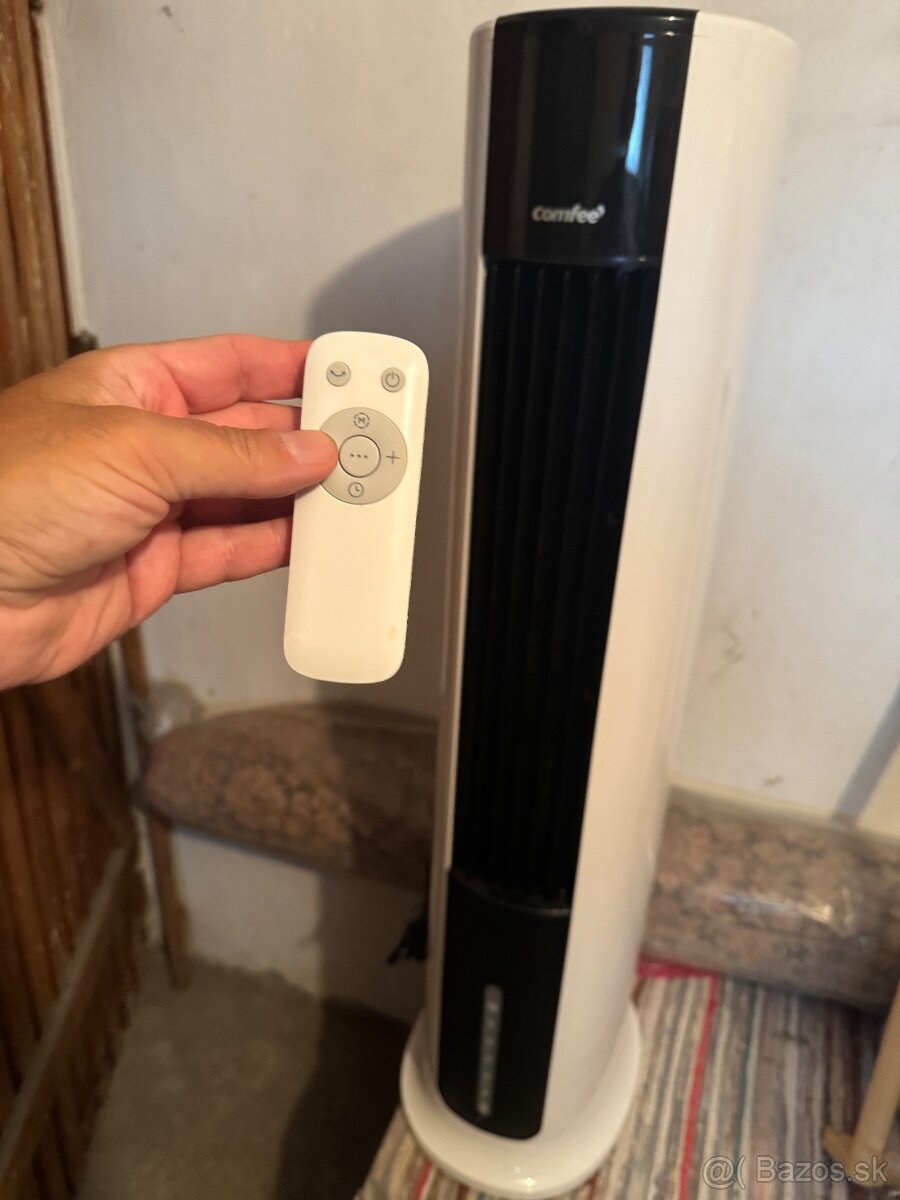 Stojanový ventilátor s dochladzovačom a zvlhčovačom - 4