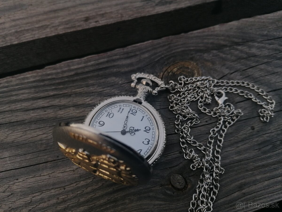 Zlatá loď vreckové hodiny - 4