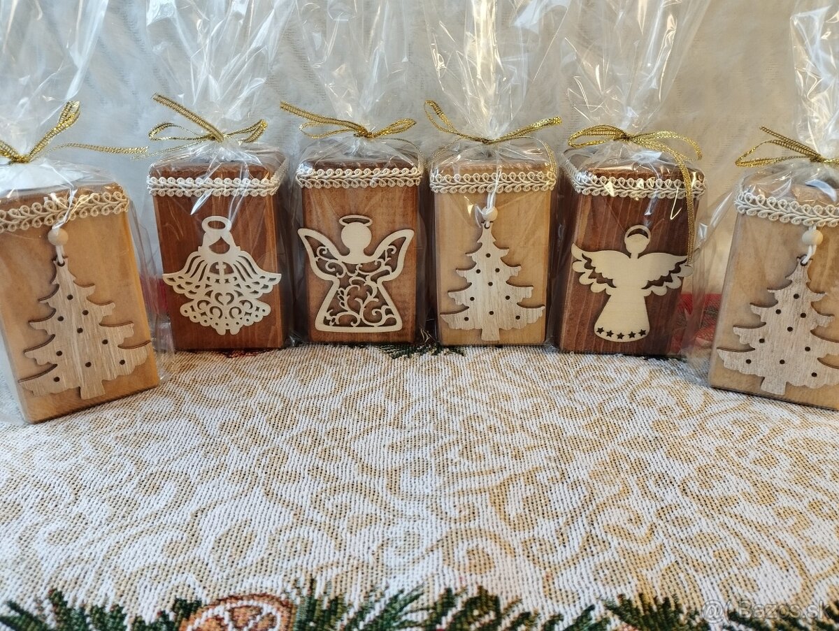 Drevený svietnik na čajovú sviečku - 4