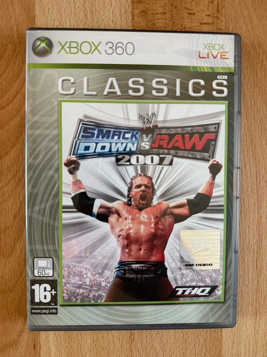 Originálne hry na xbox 360. NHL a Smack down 2007 - 4