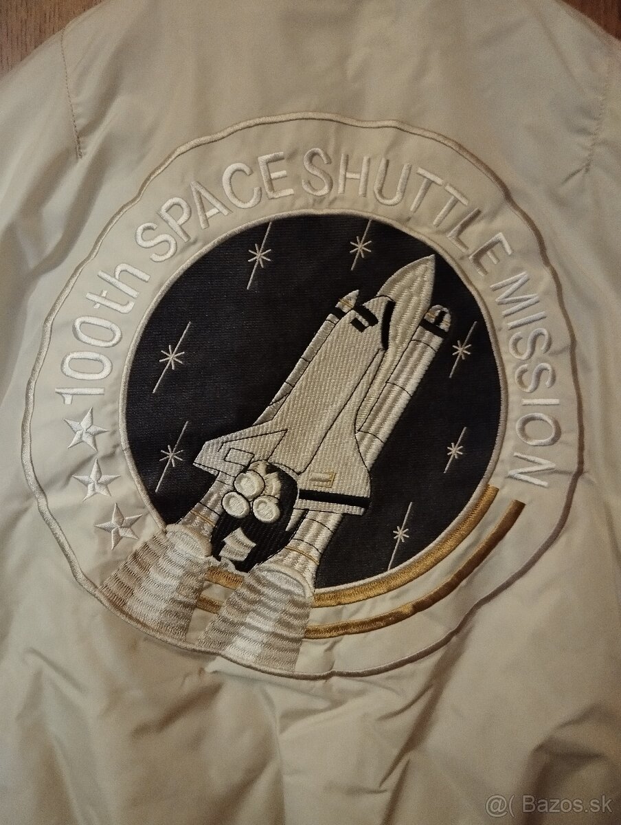 Predám pánska bombera bunda ALPHA INDUSTRIES NASA - 4