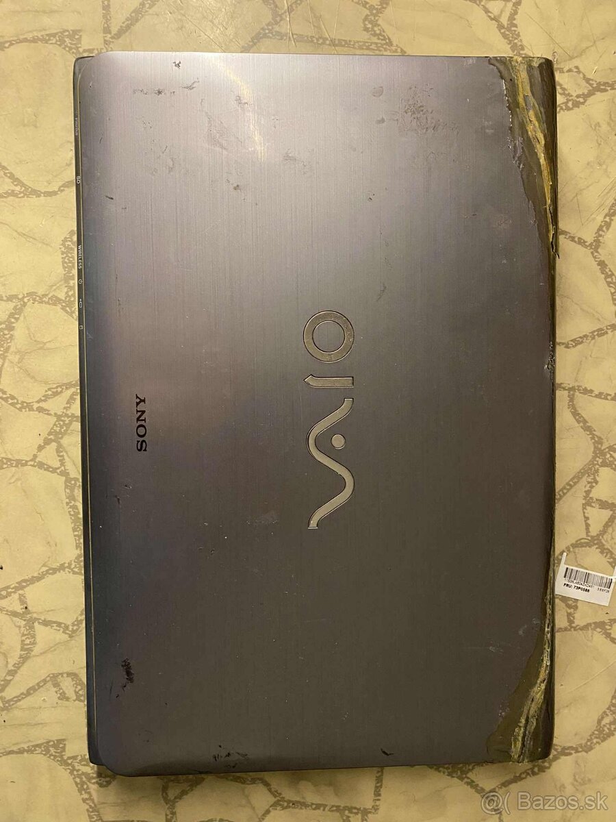 Predám funkční notebook sony i3 4 gb ram 500 gb hdd bez adap - 4