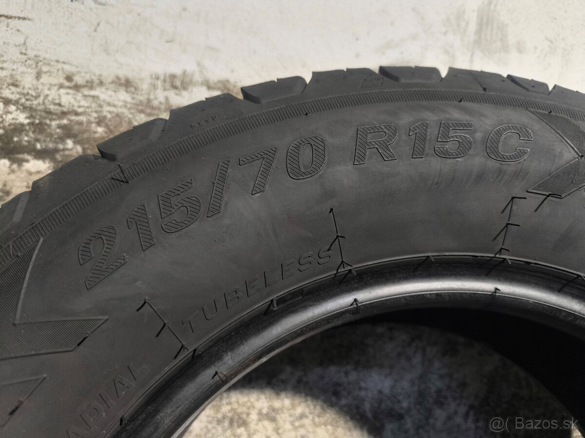 215/70 R15C Celoročné pneumatiky Taurus Cargospeed 2 kusy - 4