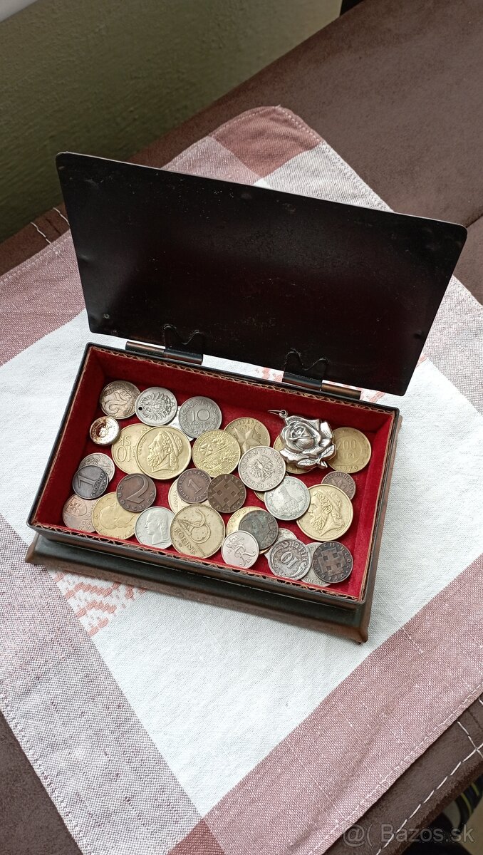 Medená stará šperkovnica.. - 4