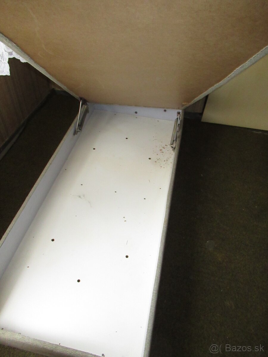 Jednolôžková posteľ so vstavaným perinákom - 4