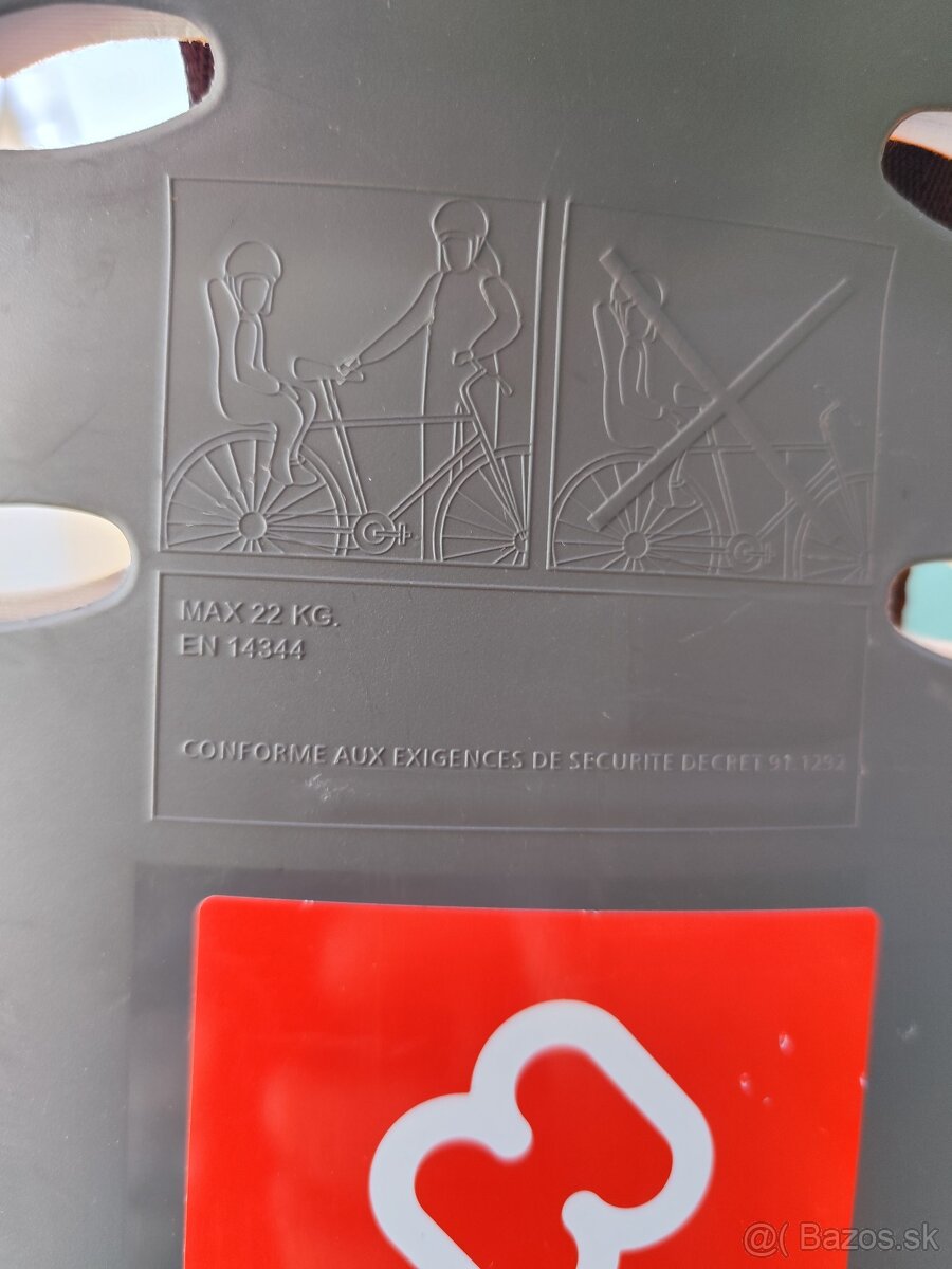 Predám detskú sedačku na bicykel - 4