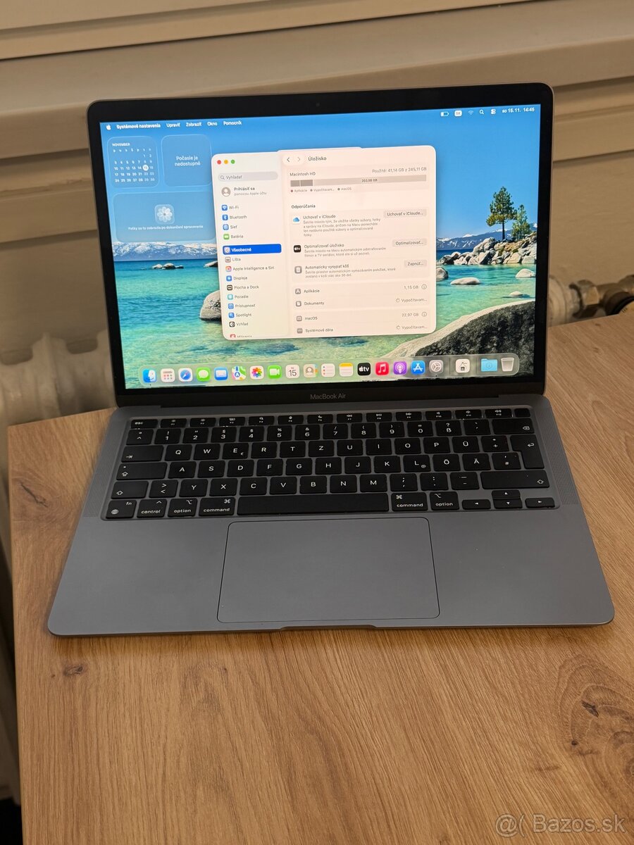 Dobrý deň Ponúkam na predaj MacBook Air M1 Space Gray 256GB - 4