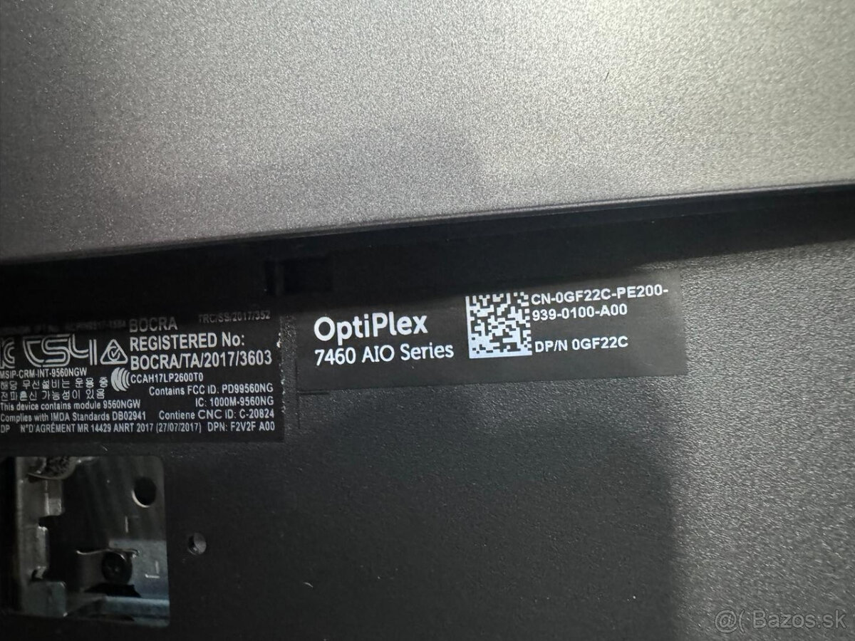 Predám na diely rozobratý AIO DELL 7460. - 4