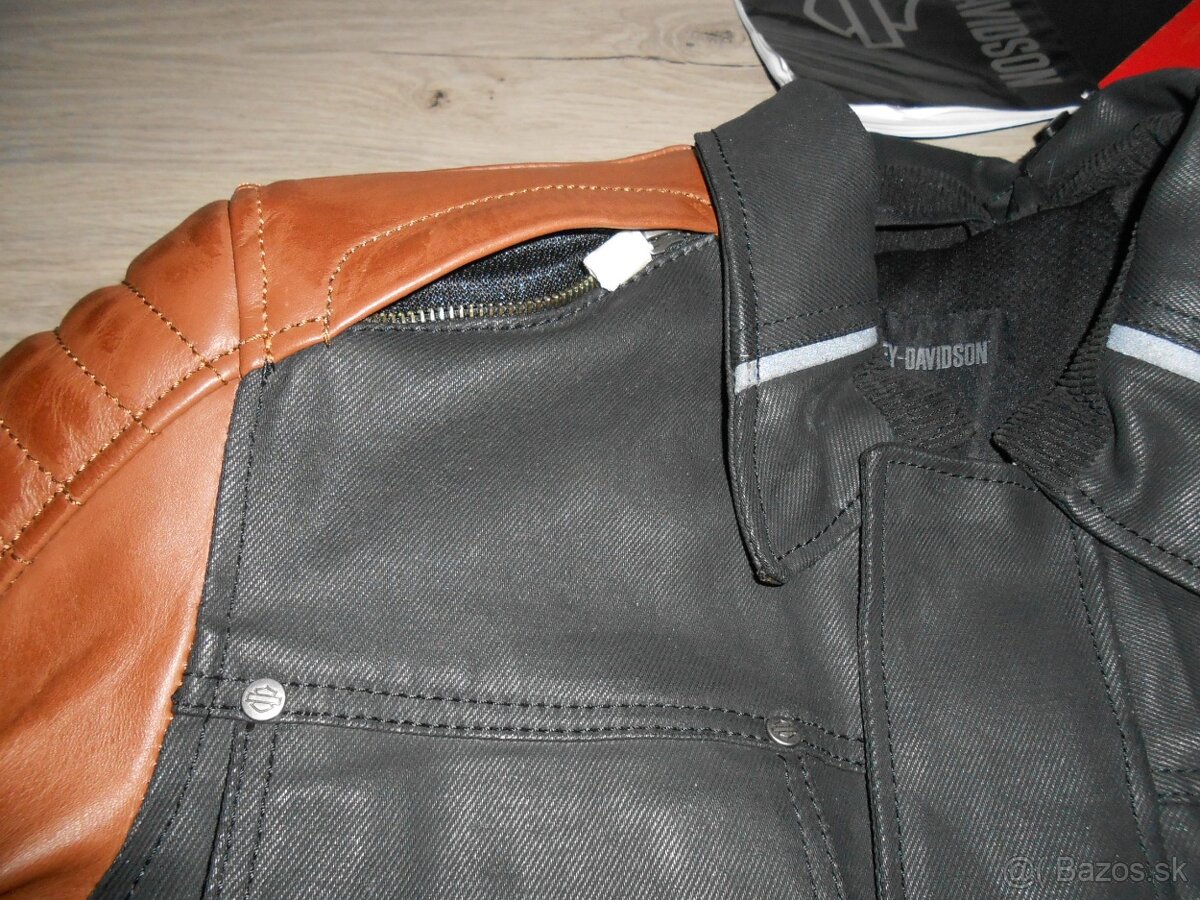 Predam novu nadhernu textilno/kozenu moto bundu HARLEY DAVID - 4