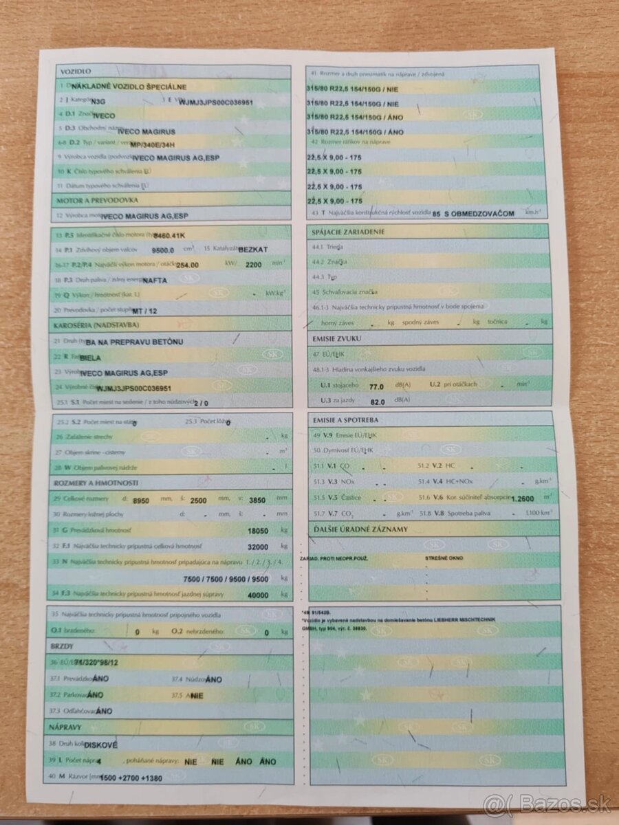 Iveco magirus 340 domiešavač - 4