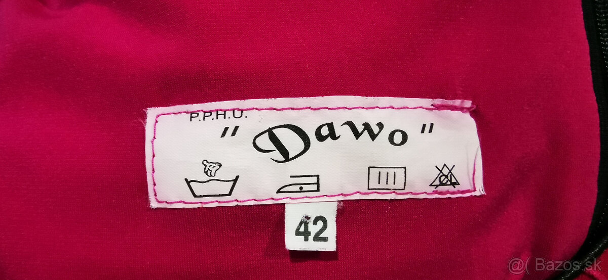 Predám šaty vínovo-červené - 4