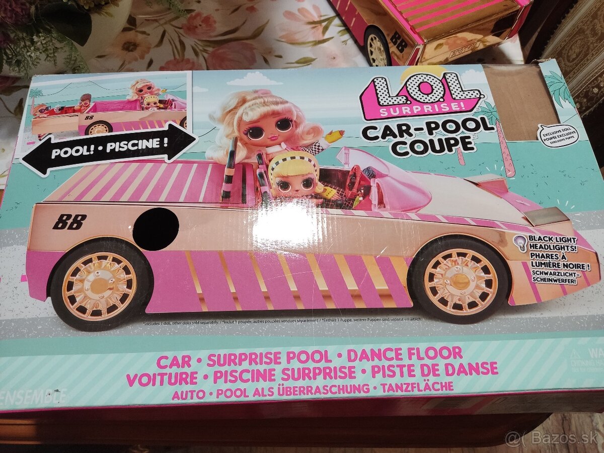 Na predaj Lol Surprise auto-bazén s bábikou - 4