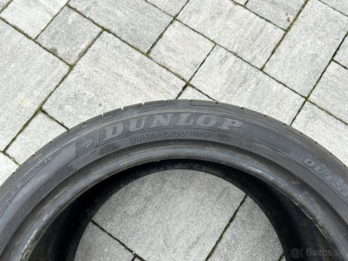 315/35 R20 Dunlop letne - 4
