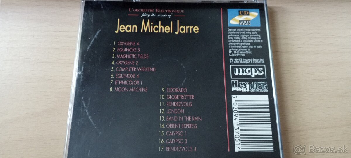 CD (originály, Jean Michel Jarre) - 4