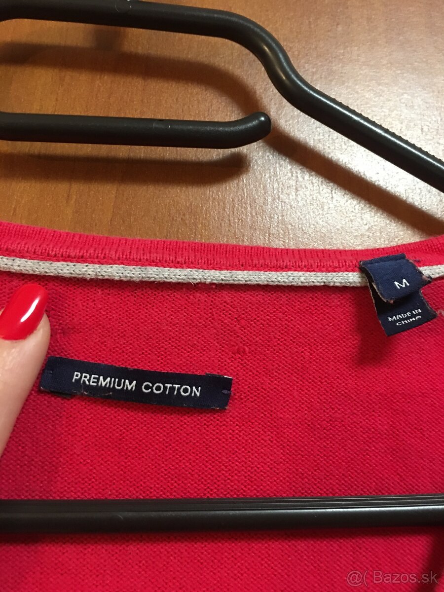 GANT originál malinkovy damsky sveter S/M - 4