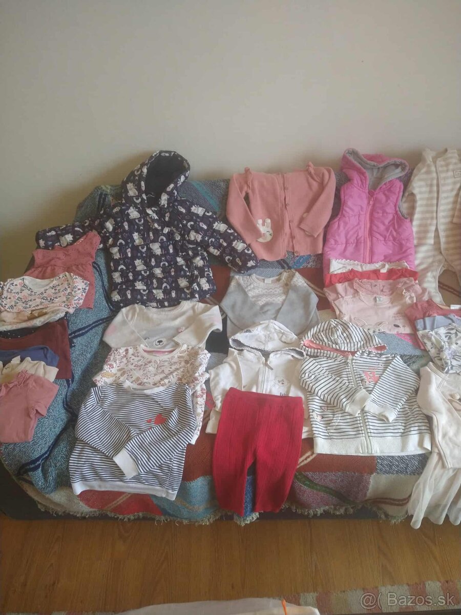 Balík oblečenia pre dievča 80-86 cm - 4