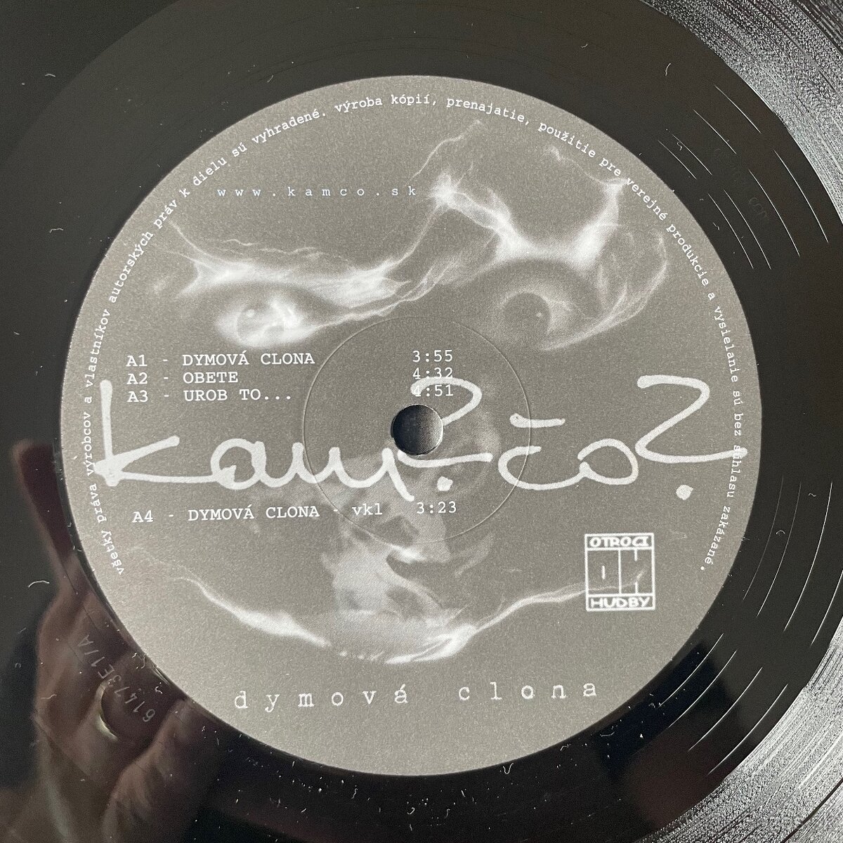 Kam? Čo? Dymová clona vinyl nový - 4