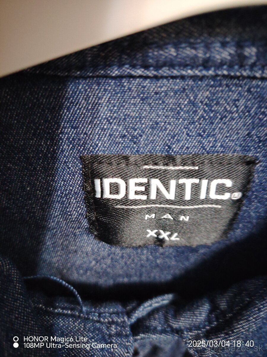 Pánska riflová košela - 4