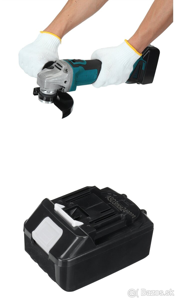 Aku set náradia 4ks, NOVÉ 4ks batérii - 4