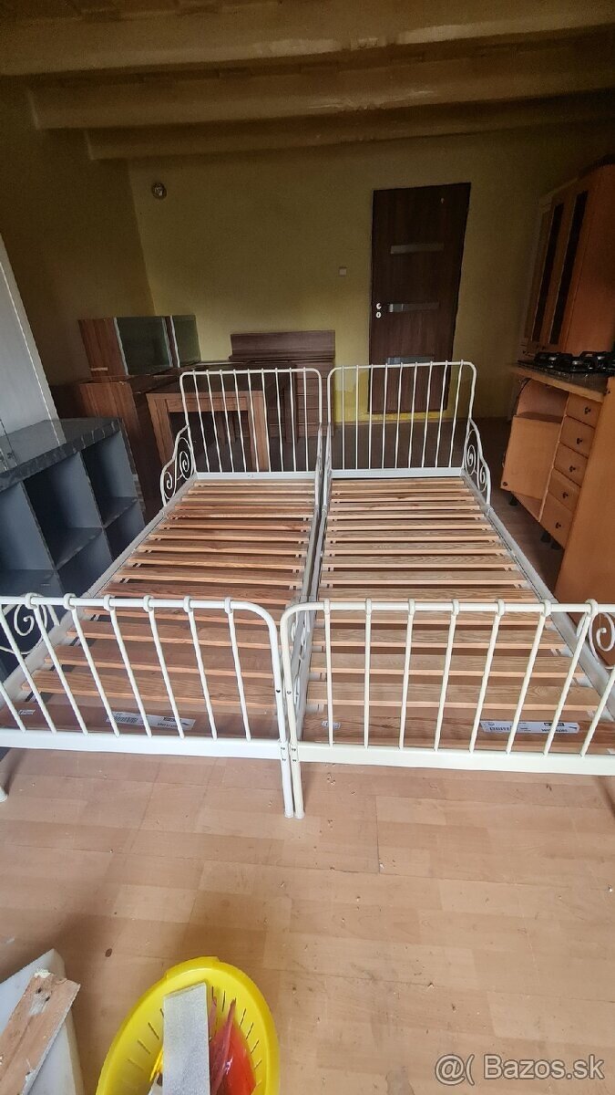 Predám 2x rastúcu kovovú posteľ - 4