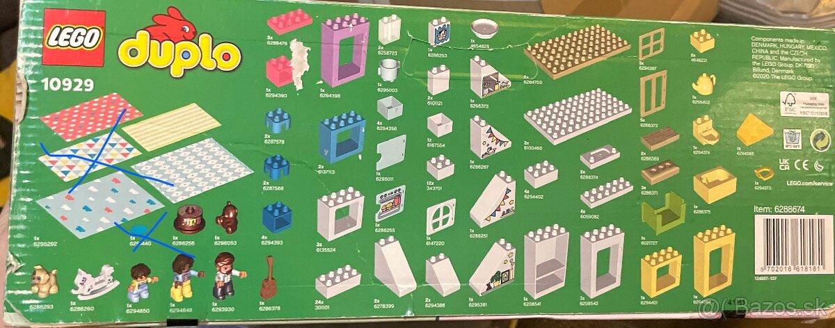 Veľký dom Lego Duplo 10929 - 4