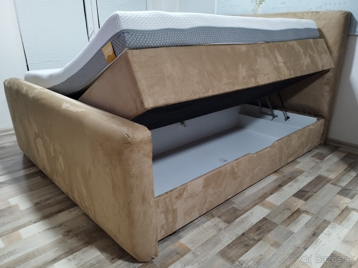 manzelska Boxspring postel 180x200x73 cm - 4
