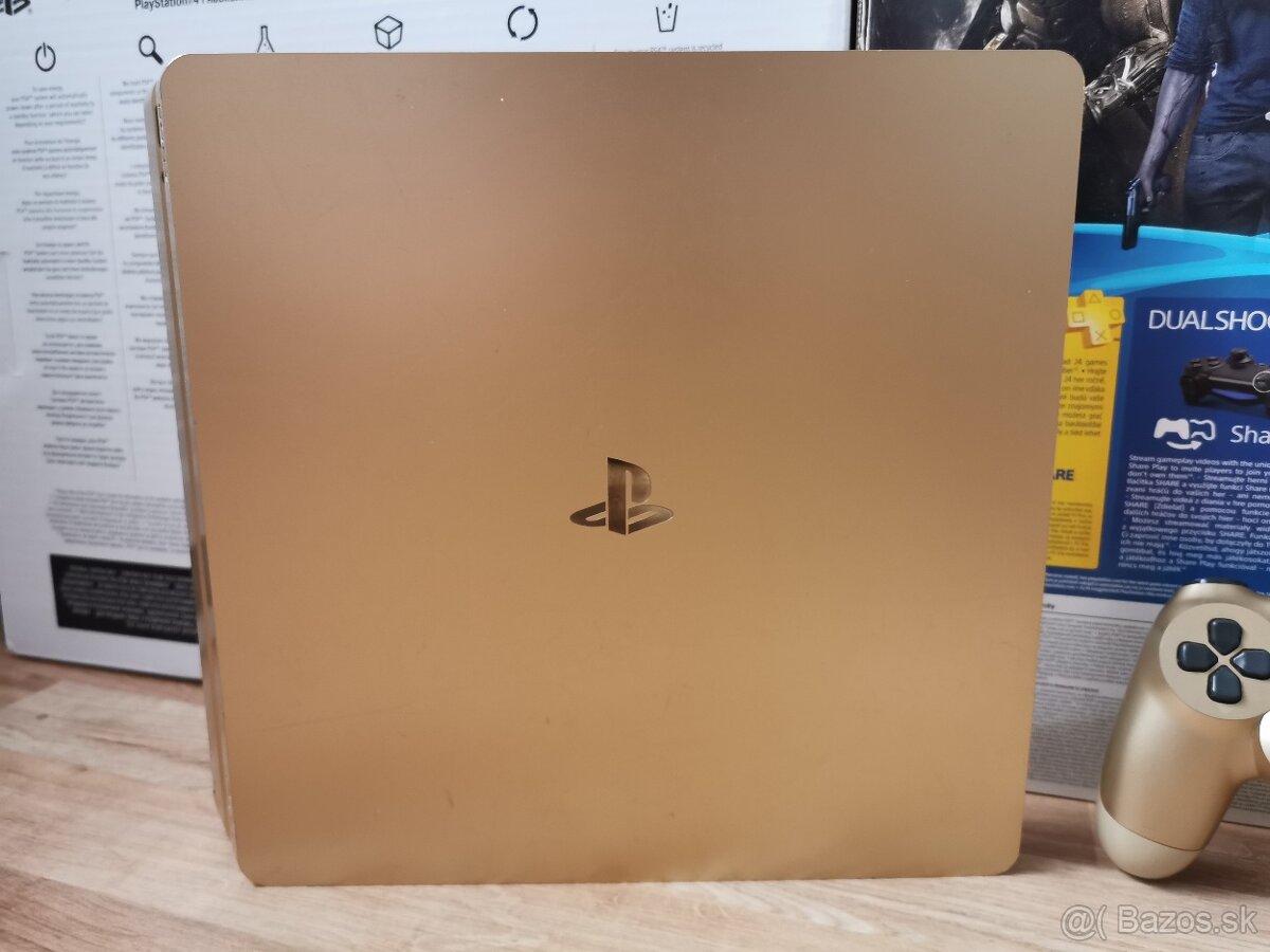 Ps4 Slim Gold Edition - 4