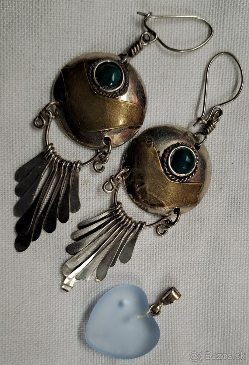 Vintage strieborny set - 4