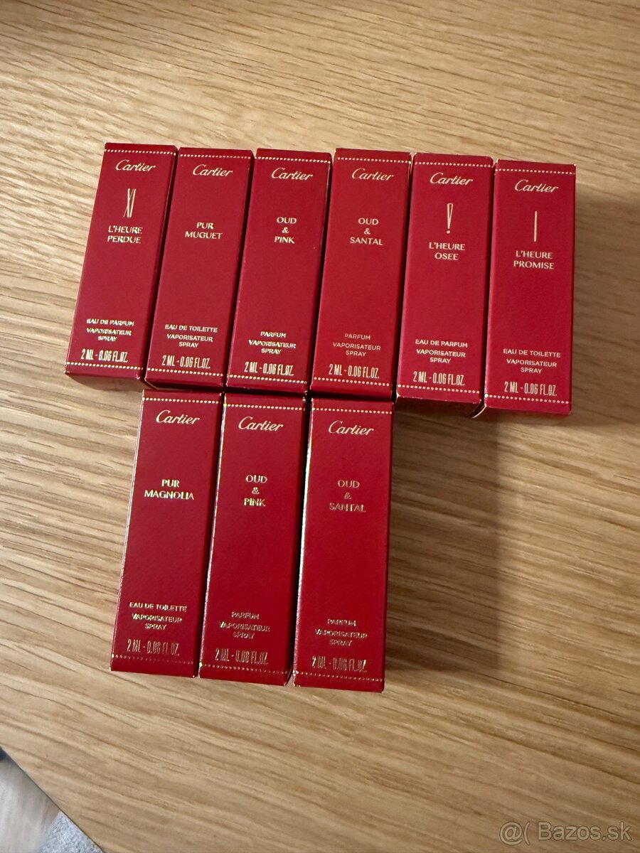 Cartier krabice a tašky - 4