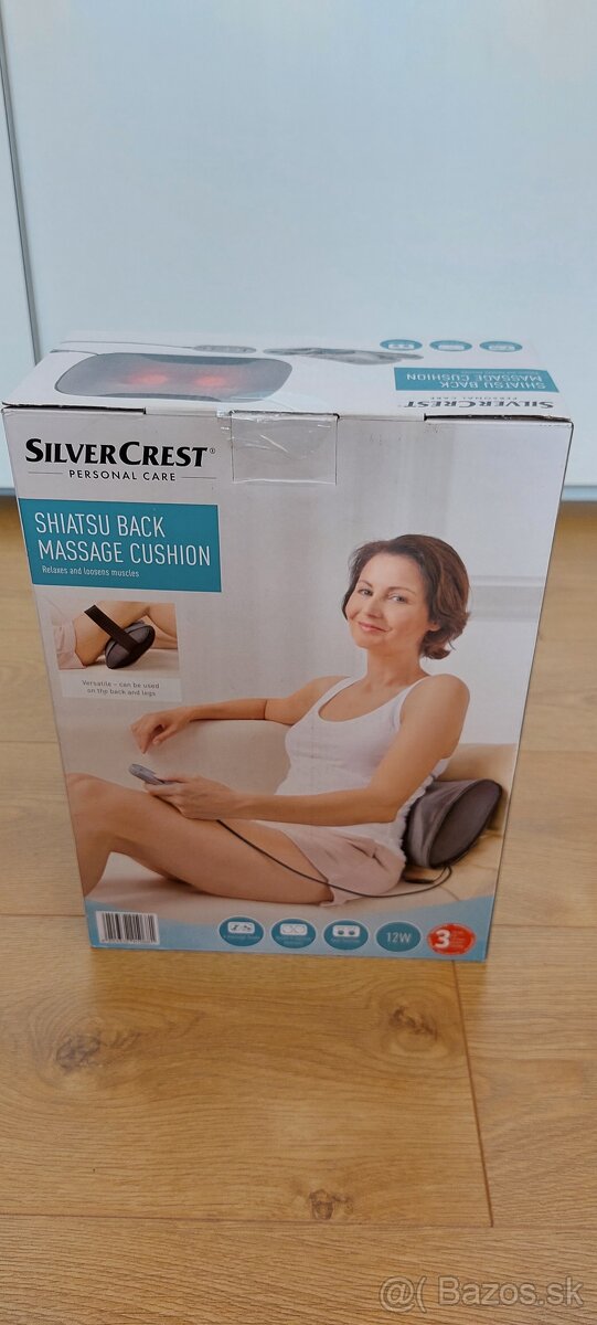 Masážny vankúš shiatsu na chrbát - 4