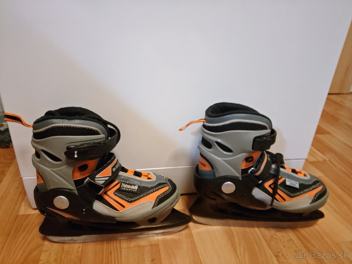 Zimné ľadové korčule nastavitelné číslo 34-36 B-SQUARE- 30 € - 4