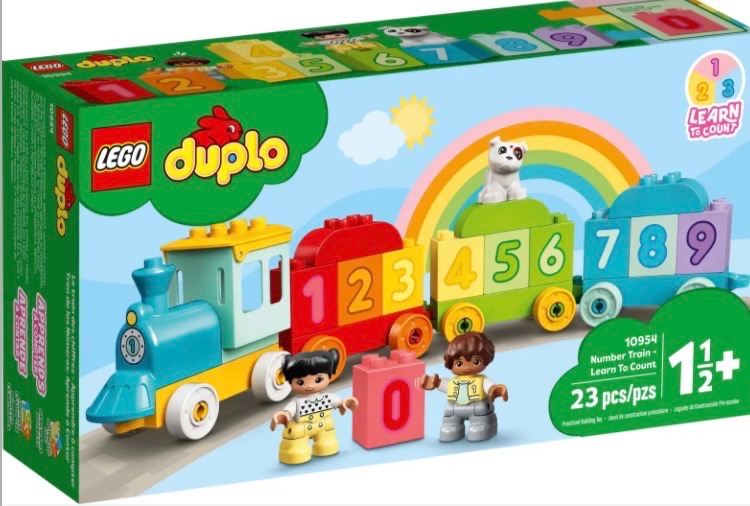 Lego Duplo Vláčik s číslami - 4