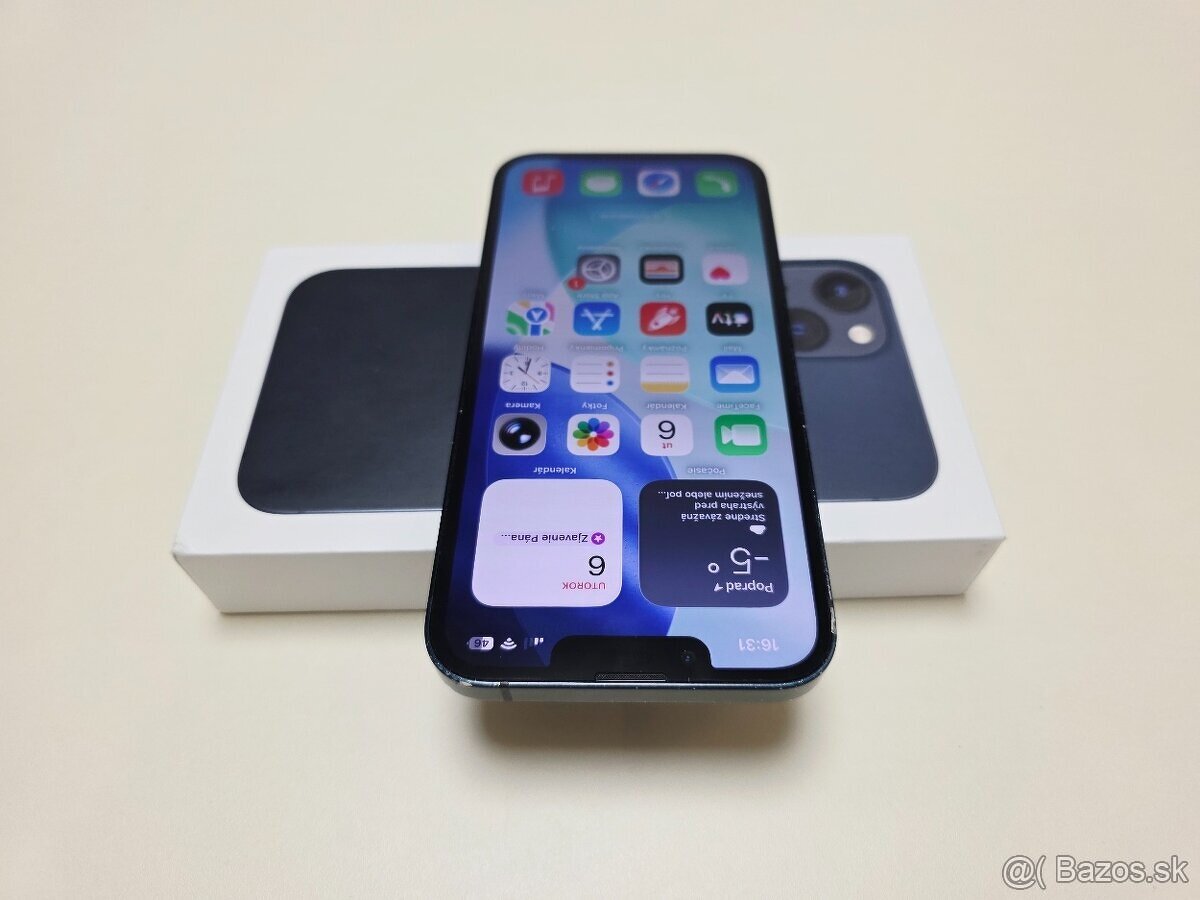 APPLE IPHONE 13 128GB MIDNIGHT,BATERKA 100% - 4