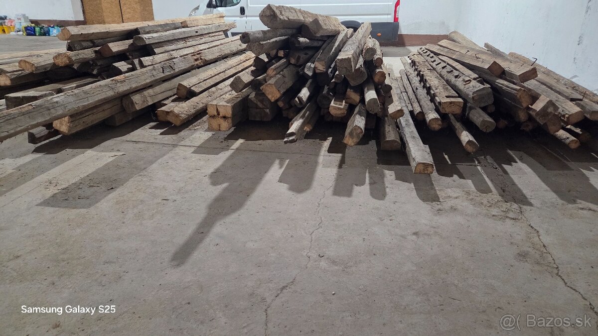 Staré drevo / hranoly / guľatiny - 4