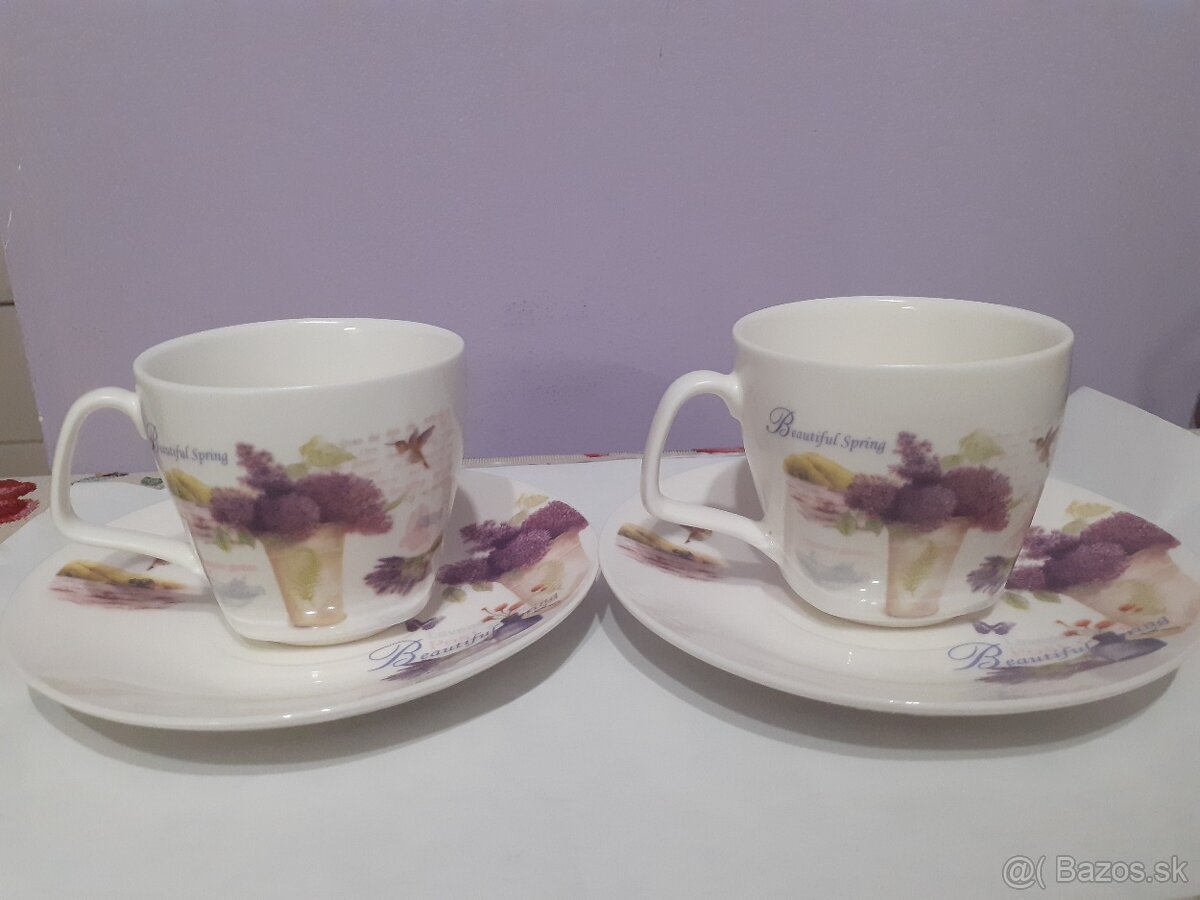 šálky levandula - 4