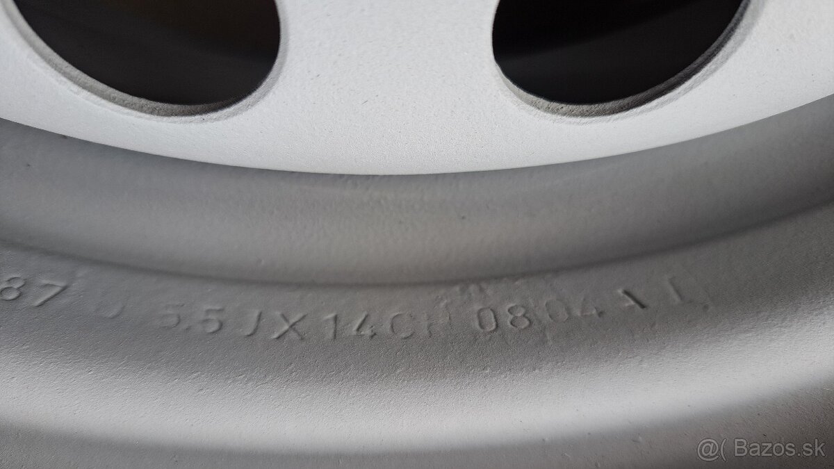 2 PLECH. DISKY R14 4x100 - RENAULT - 4