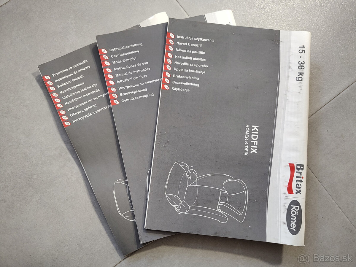 Britax Römer Kidfix 15-36kg s ISOFixom - 4