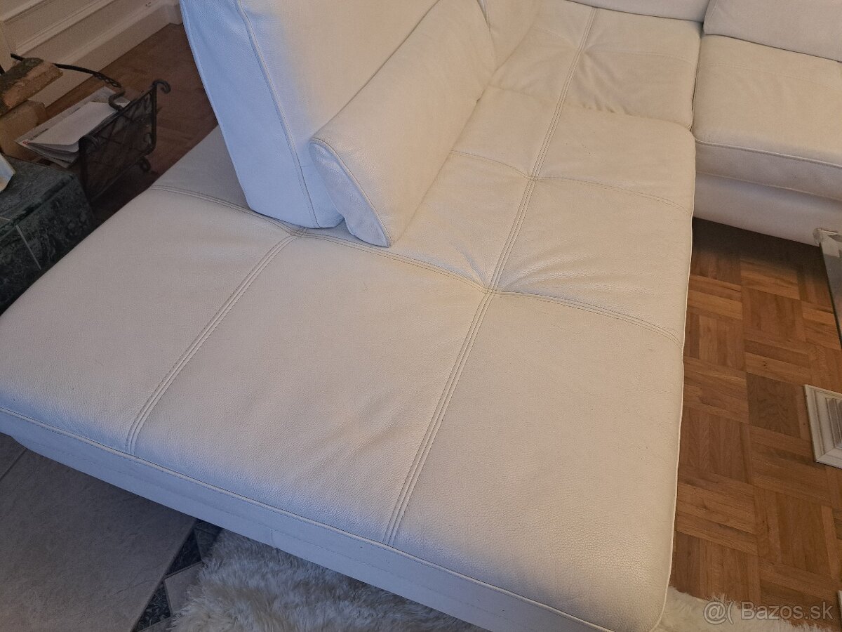 Kožená sedacia súprava - gauč - Eurosofa - 4