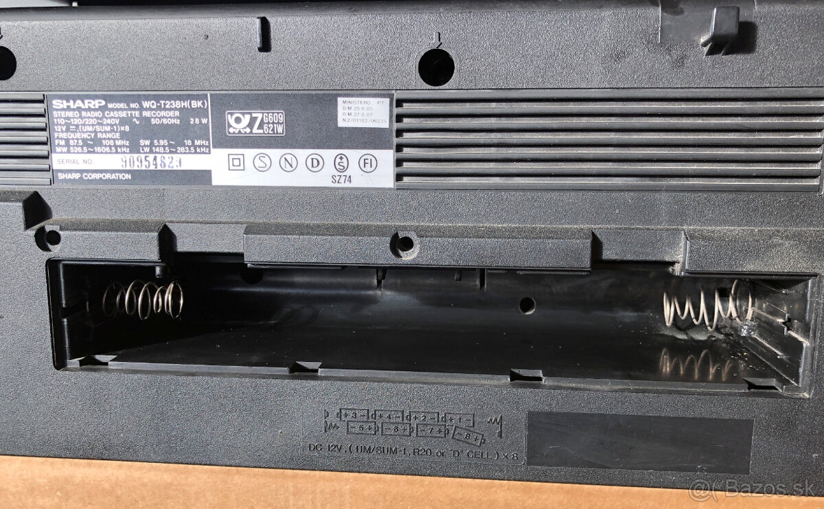 Sharp WQ T238H (BK) - 4