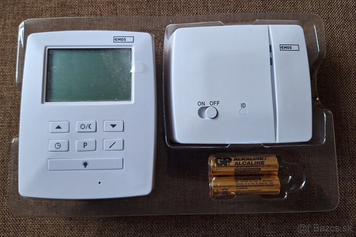 Izbový programovateľný bezdrôtový termostat P5611OT - 4