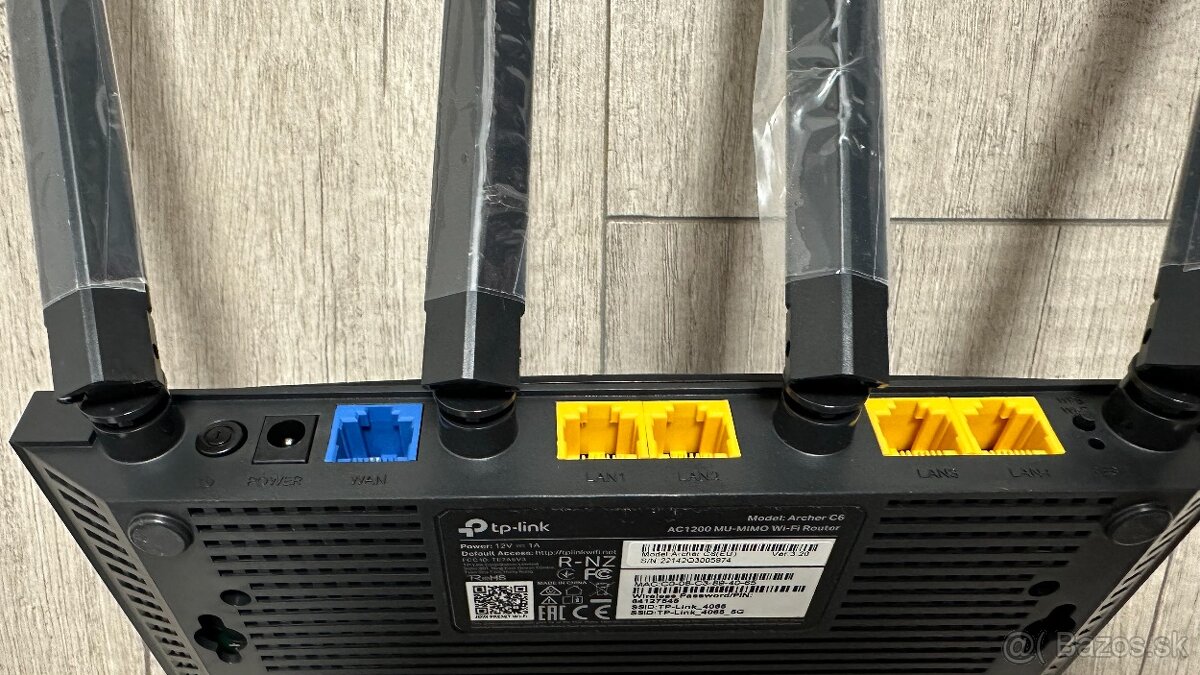 TP-Link AC1200 Archer C6 router - 4