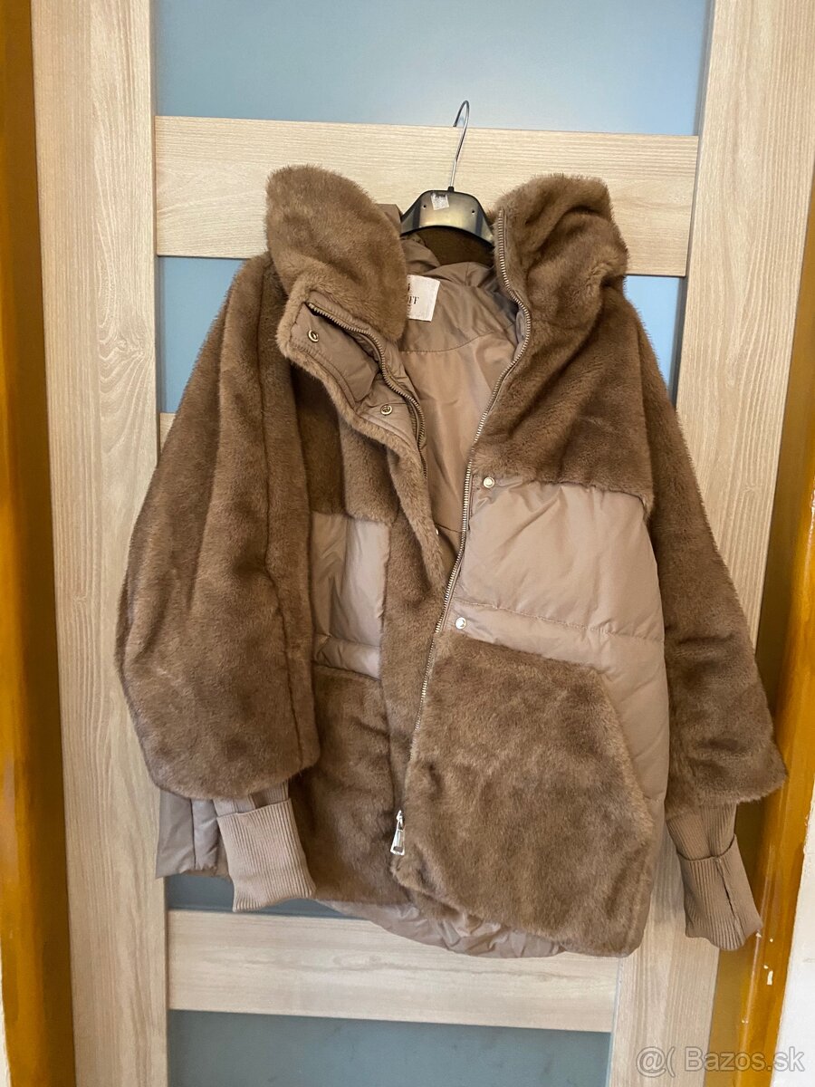 Zimná bunda luxusná kožušinka - 4