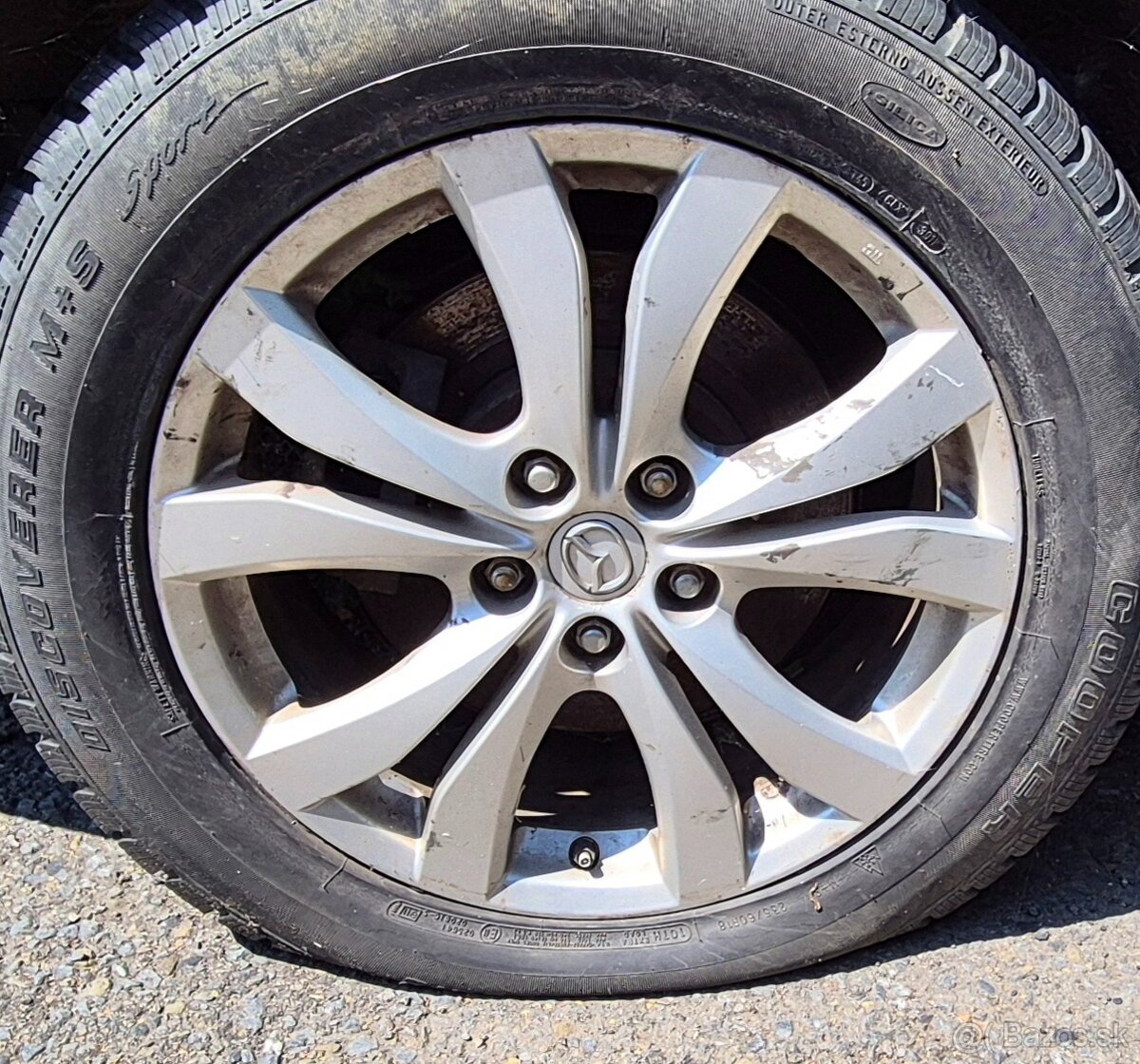 4x originálne ALU Mazda cx7 - 4