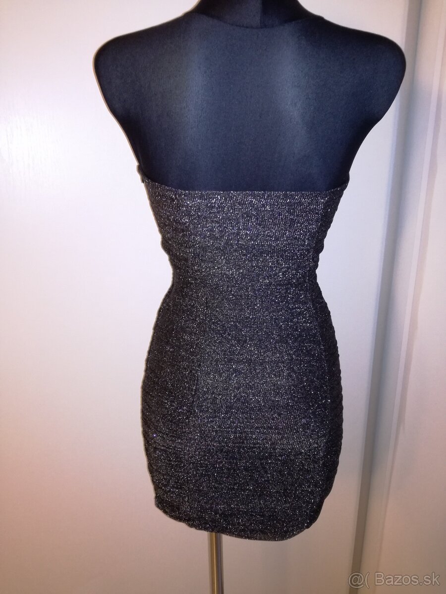 Strieborné koktejlky Pretty Women, nové, veľ. 36 - 4