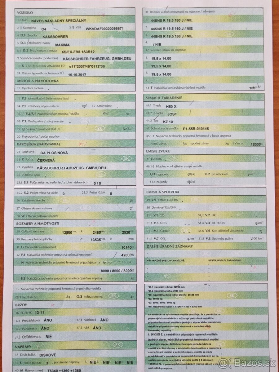 Náves špeciálny Kässbohrer mega plato rozťahovacie - 4