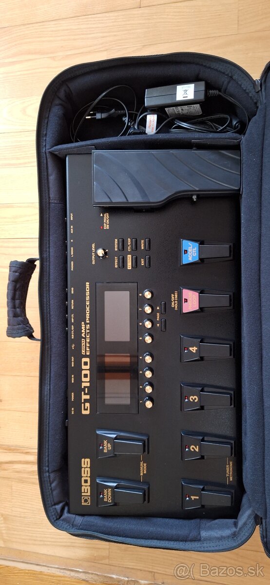 Boss GT-100 V2 + original Bag Set - 4