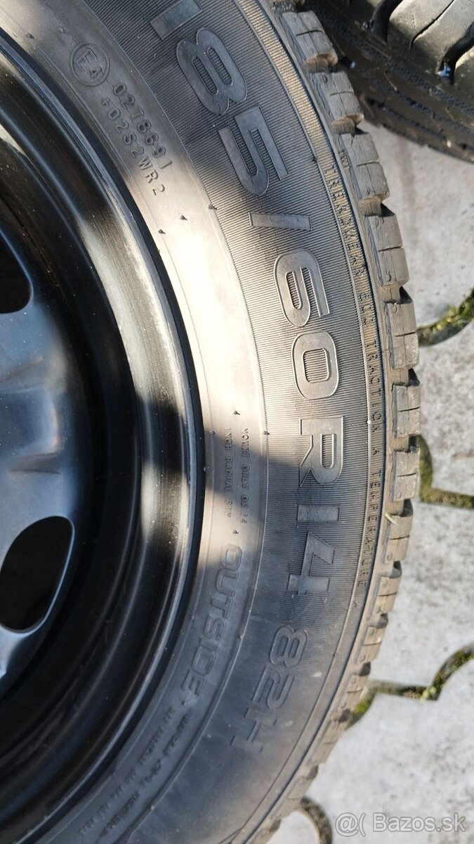 Sada diskov zanovne 5x100 pneu.185/60R14 SKODA VW SEAT - 4